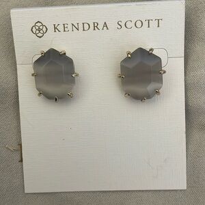 Kendra Scott Morgan Earrings in Gold and Slate